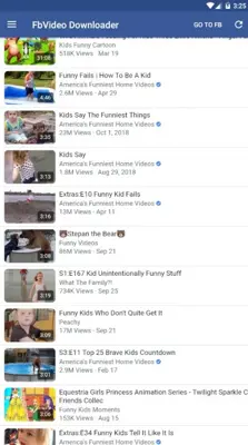 FbVideo Downloader android App screenshot 3