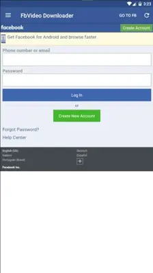 FbVideo Downloader android App screenshot 4